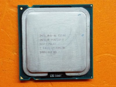       CPU Processor Intel Pentium E5500 SLGTJ 2.8GHz