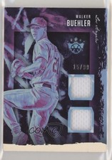 2020 Panini Diamond Kings DK Materials Holo Silver 15/99 Walker Buehler 0d8v