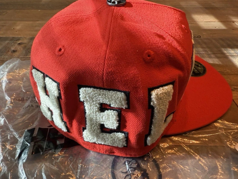 Hellstar OG Patch Fitted Hat Red 7-1/2 100% Authentic - Image 3 of 4
