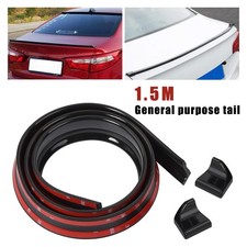 Auto Universal Heckspoiler Spoiler Lippe Spoiler Flügel Glanz Schwarz Gummi DHL