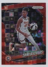 2025 Panini Prizm WNBA Red Pandora 72/199 Saniya Rivers #131 Rookie RC 06kx