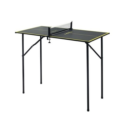 JOOLA Tischtennistisch Mini 90x45 grau I Tischtennis Platte Tischtennisplatte