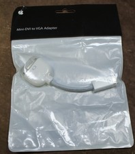 Apple Mini-DVI to VGA Adapter M9320G/A Mac/Macintosh Desktop/Laptop -New Sealed