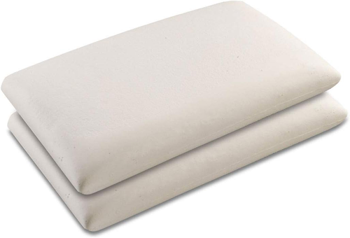 Emporio, Coppia Di Cuscini Saponetta Memory Foam, Aloe Vera, Altezza 11 Cm, Soff - Foto 6 di 12