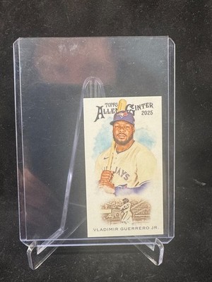 2025 Allen & Ginter Vladimir Guerrero Jr 1899 Mini #N222-14 Toronto Blue Jays 