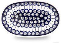 Bunzlauer Keramik Servierplatte 27,3X16,8X3,3 Cm, Dekor 8