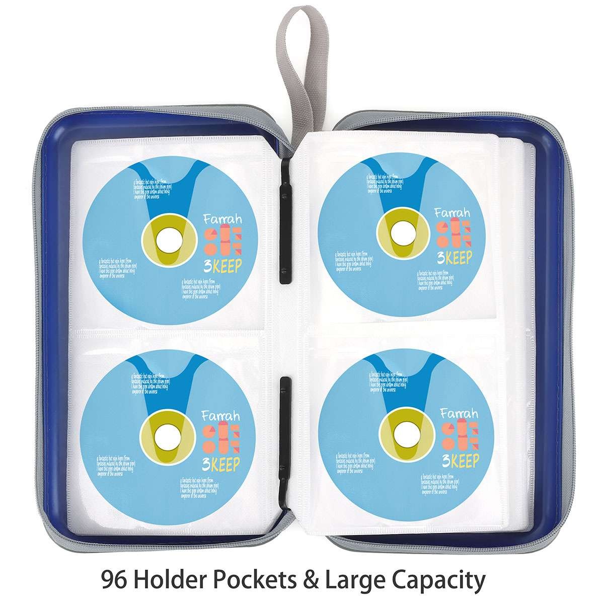 【B'z】DVD・CD 9点セット 96 Disc CD Bag DVD Holder VCD Case Storage Carry Organizer