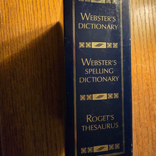 New Websters Desk Reference Library Thesaurus...