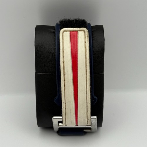 Angleterre National Football Homme Montre Quartz Rouge Blanc Croix Dial Travail - Photo 4 sur 24