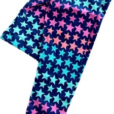 NWT Kohls SO Leggings Colorful Stars Pattern Kids Leggings Size 16