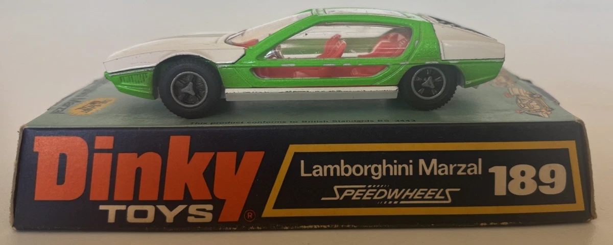 Voiture Ancienne Dinky Toys 189 Lamborghini Marzal - Made In England Par Meccano, Occasion Vintage