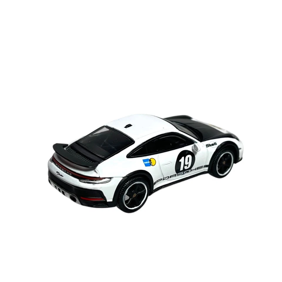 Modellino Auto Spark 1/64 Porsche 911 Dakar 992 #19 Rally Dakar 1971 - Immagine 4 di 4