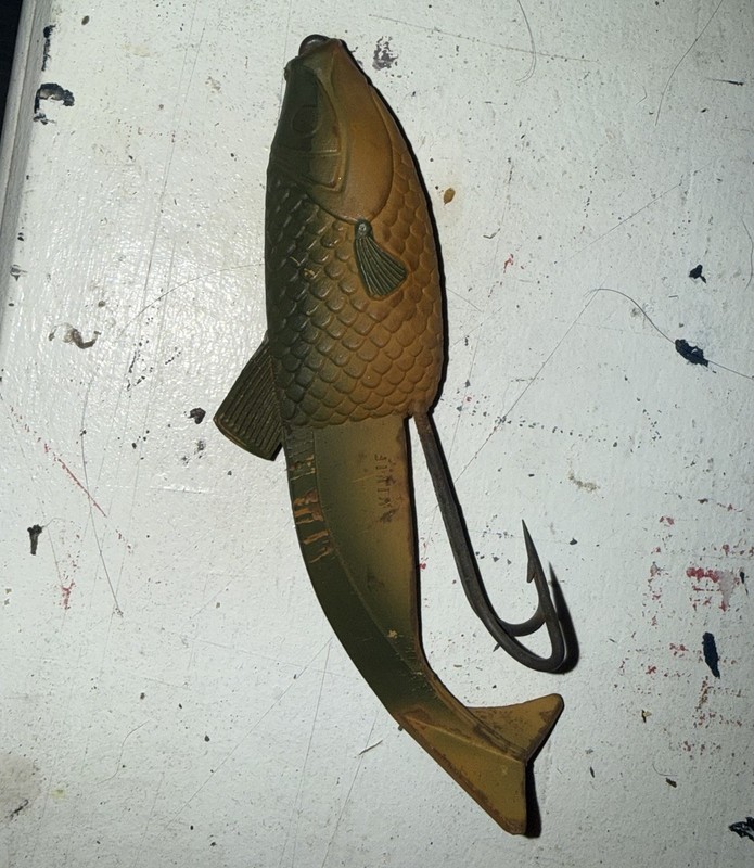 Vintage Rubber Fishing Lure