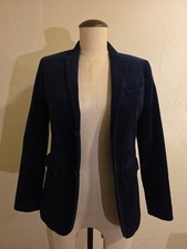  12 J.CREW Crewcuts Boys' Ludlow Cotton Velveteen Jacket Blazer Navy EUC