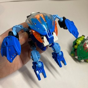 2002 Lego Bionicle BOHROK 8560 - 8565 Complete Set of 6 with Krana + Canister