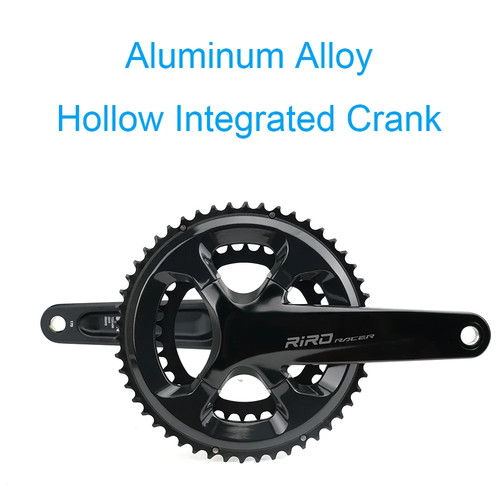 RIRO RACER R9 Road Bike Crankset 170mm 110BCD 50-34T 53-39T Double Chainring - Picture 6 of 14