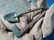 Set ascia pala jeep scala 1 6 GI Joe COMBAT WILLYS 13a