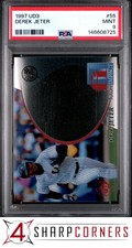 1997 UD3 #55 DEREK JETER YANKEES HOF PSA 9