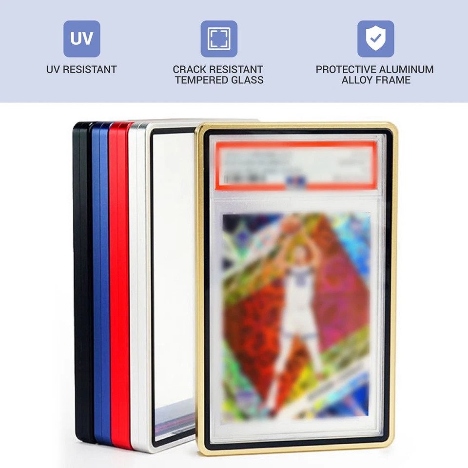 Magnetic Slab Metal Case For PSA CGC Graded Cards Guard Protector Bumper - image 3 of 4