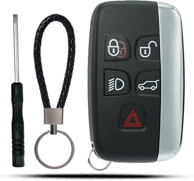 Key Fob Shell Case Replacement Fits for Range Rover Sport Evoque LR4 LR2 XJ XF X