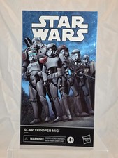 STAR WARS 50th Anniversary Black Series Scar Trooper Mic 6  Action Figure New