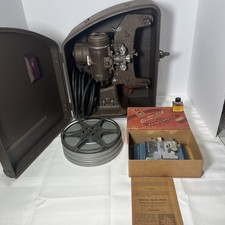 Vintage Bell Howell 8mm Projector Regent Model L Design 122 Case Splicer