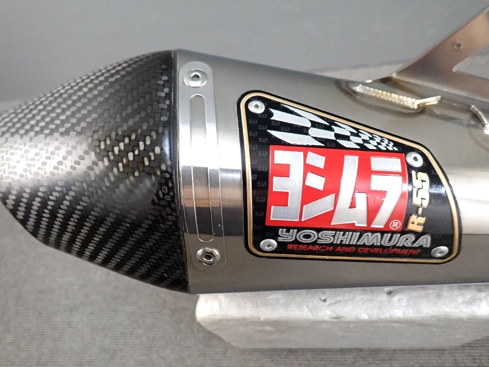 Silenciador silenciador deslizable de carbono Yoshimura para Suzuki GSX-R600/750 K8-L0 2008-201 Foto 3 de 4