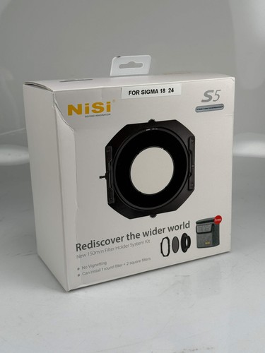 NiSi S5 150mm Filter Holder Kit f/Sigma 14-24mm Lens with Pro C-PL Filter