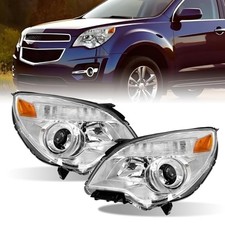 Headlight Assembly Compatible with Chevy Equinox 2010 2011 2012 2013 2014 2015
