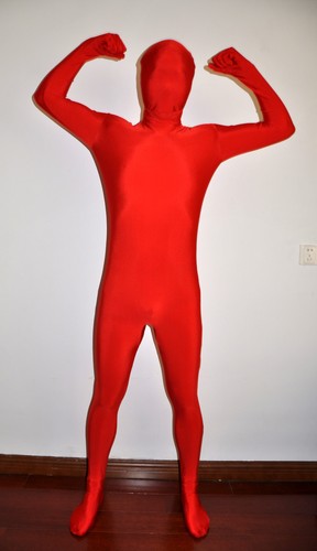 Unisex Adult Spandex Bright 2nd Skin Zentai Costumes Bodysuit Unitard leotard - Picture 4 of 15