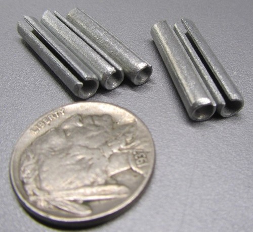 Pasador de resorte de rollo ranurado de acero con placa de zinc, 3/16" de diámetro x 1" de longitud, 100 piezas - Imagen 10 de 10