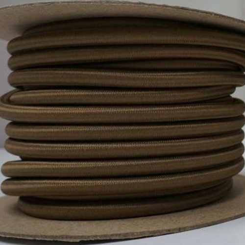 ROUND 2 Core 3 Amp Braided Fabric Cable Vintage Retro Lighting Flex - 40 Colours - Picture 17 of 69