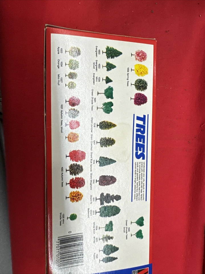 Árboles Life Like Trains escala HO sombra verde hechos a mano #1001 VER Foto 3 de 3