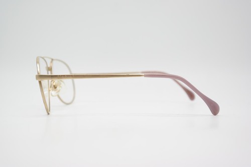 Vintage Brille Jaguar 304-350 Gold Violett Oval Brillengestell eyeglasses - Picture 2 of 6