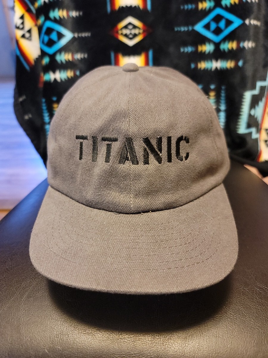vintage Titanic hat gray snapback preowned | eBay