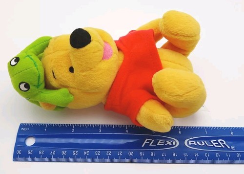 Fisher Price Disney Winnie the Pooh "Froggy Friend Pooh" Star Bean 6.5" Plush - Picture 10 of 10