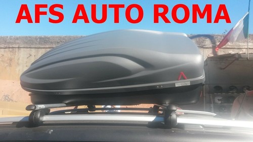 BOX AUTO PORTABAGAGLI G3 ALL TIME 400+BARRE PORTATUTTO PER JEEP RENEGADE 2017 - Imagen 2 de 20