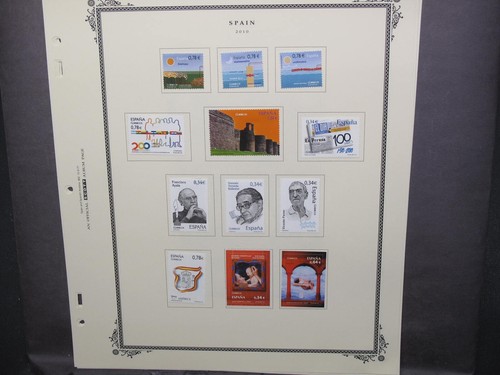Spain Modern Mint Collection On Scott Album Pages 2010 - 第 9/15 張圖片