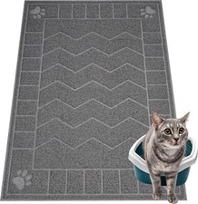XL Large Cat Litter BoxMat Pad Pet Kitty Clean Easy Cleaning Floor Protector NEW