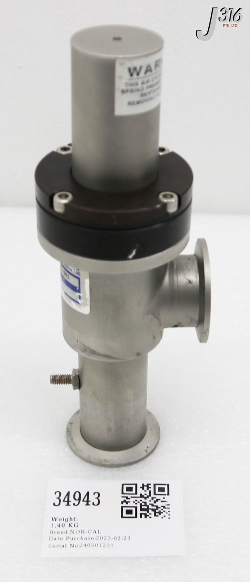34943 NOR-CAL VALVE ISO ROUGH CHAMBER 839-032906-001 | eBay