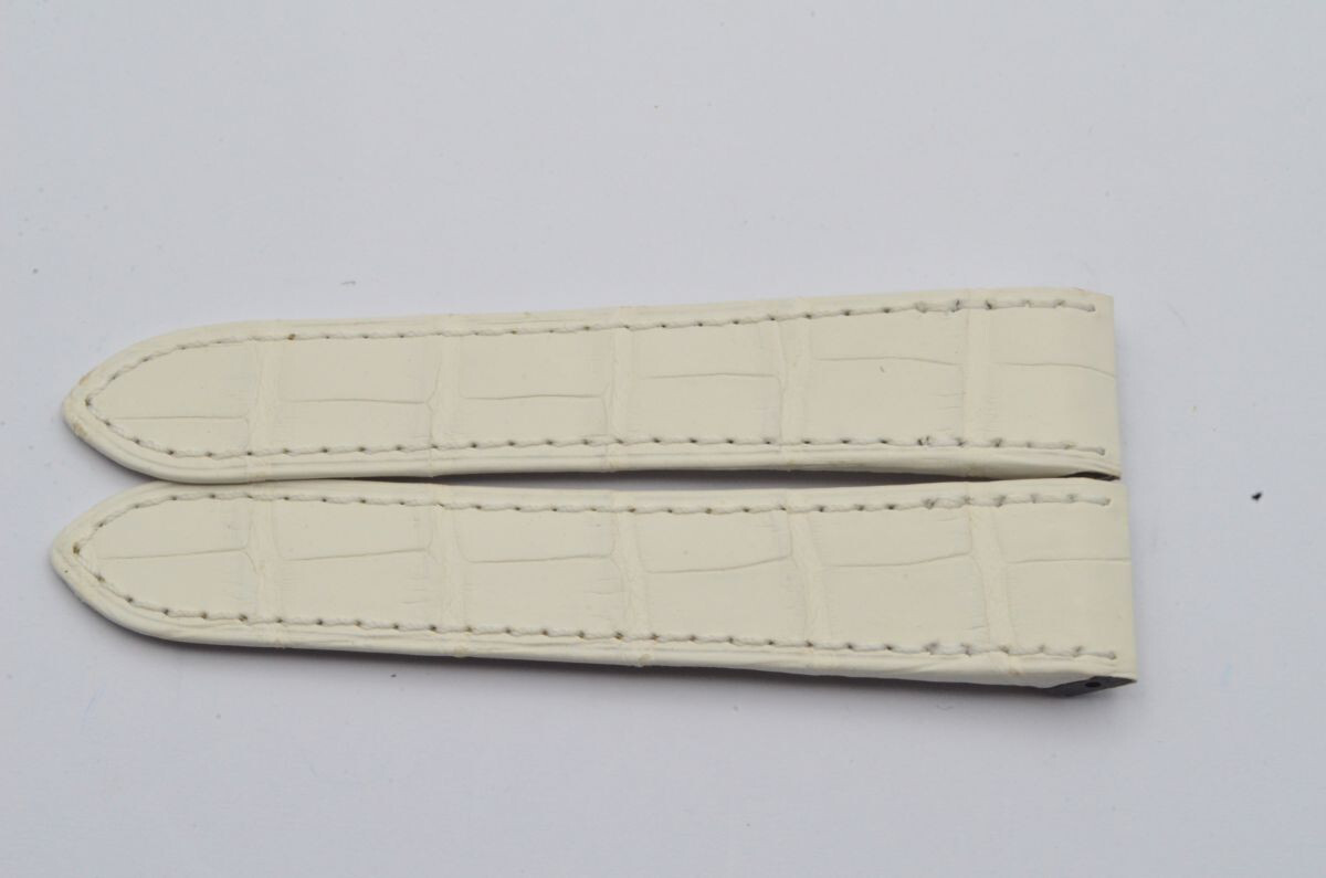 カルティエ　プレート Cartier Leather Bracelet 20Mm Folding Clasp 18Mm New 20-18 New