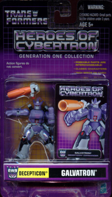 Transformers Heroes of Cybertron * DECEPTICON GALVATRON **NEW SEALED
