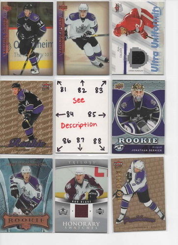 Los Angeles Kings SERIAL #'d Rookies Autos Jerseys KOPITAR DOUGHTY GRETZKY QUICK - Picture 58 of 99