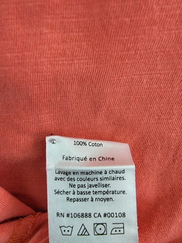 Appaman Day Party Henley Shirt Boys' 5 Coral Heather Short Sleeve Pullover - Picture 15 of 17