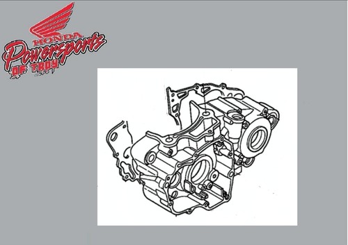 NUEVO ORIGINAL HONDA FABRICANTE DE EQUIPOS ORIGINALES 2008 CRF450R 11200 - HOMBRE-A10 * - Imagen 3 de 4