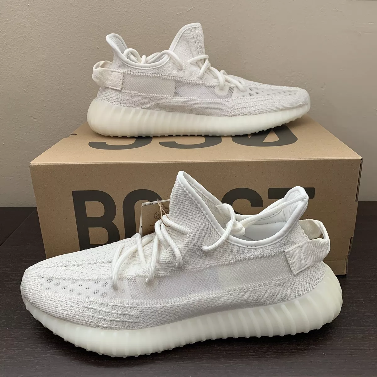 Adidas Men's Yeezy Boost 350 V2 Bone Sneakers