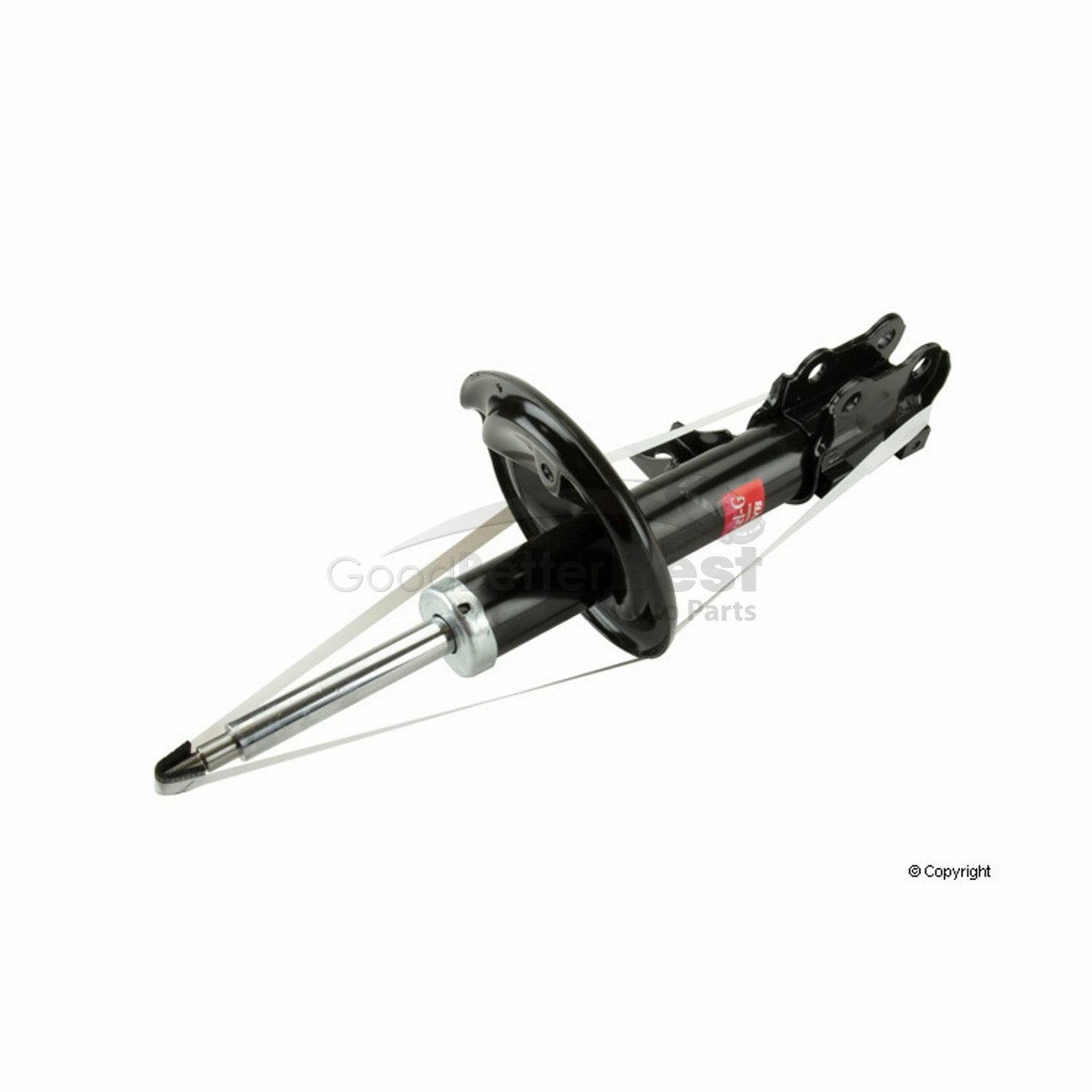 One New KYB Suspension Strut Front Left 334509 546511D100 One New KYB Suspension Strut Front Left 334509 546511D100
