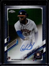 2021 Topps Chrome Rookie Autographs Cristian Javier