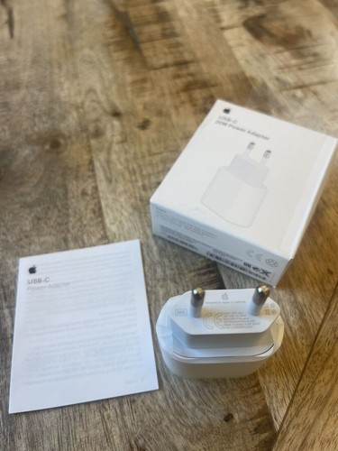Cargador Original 20w iPhone 11 12 13 14 15 pro max X XR XS Usb-C Carga rapida - Imagen 2 de 4