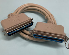SC010 SCSI Cable Centronics 50P Male-Female 6-Ft - NOS -